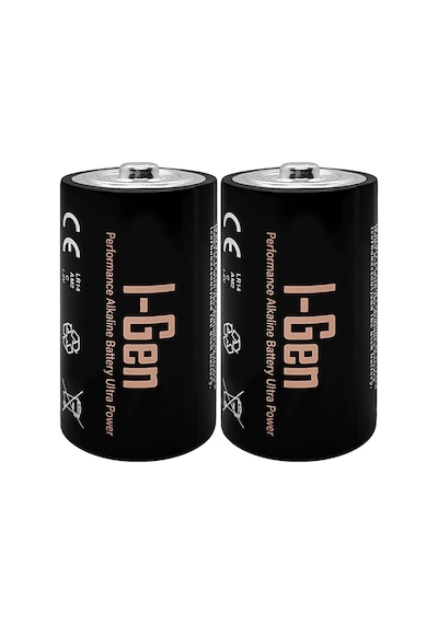 I-gen Lr14 Ultra Alkalin C Boy Pil 1.5v Orta Boy Pil 2'li Paket