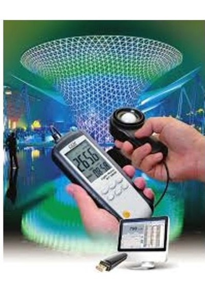 Cem Dt-3808 Pc Arayüzlü Işık Ölçer Lüxmetre
