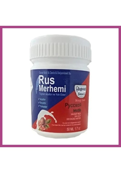 Gees Global Süper Rus Merhemi Tüy Azaltıcı Ve Edici Kremi 50 Ml Gbzs