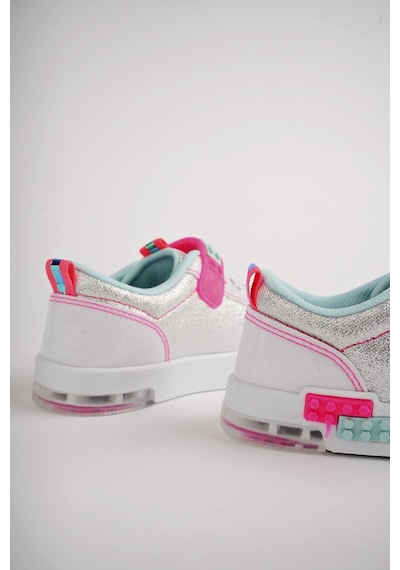 Muggo Sonic Garantili Legolu Bağcıklı Ve Cırtlı Ortopedik Çocuk Sneaker Spor Ayakkabı 001