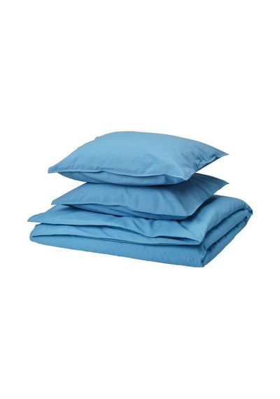Ikea Angslılja Çift Kişilik Nevresim Takımı 220 X 240 Cm Lacivert