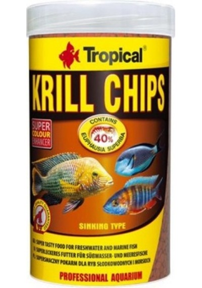 Tropical Krill Chips 250gr Kovadan Bölme Yem