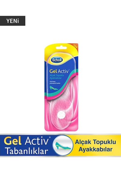Scholl Gel Activ Alçak Topuklu Ayakkabılar İçin Tabanlık