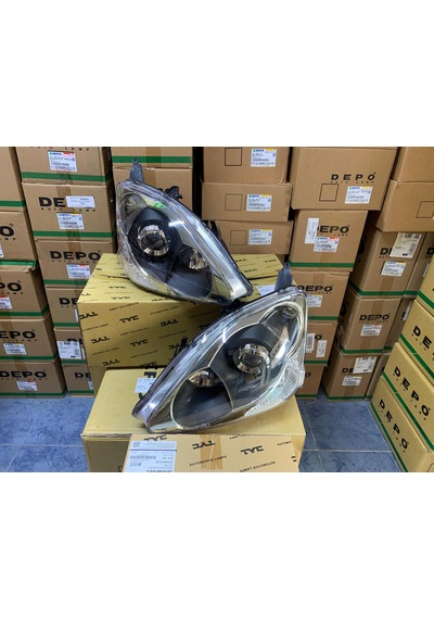 Honda Civic Hb Type R 2001-2005 Tyc Sağ Ve Sol Far Takım 33101-s5t-g61 / 33151-s5t-g61