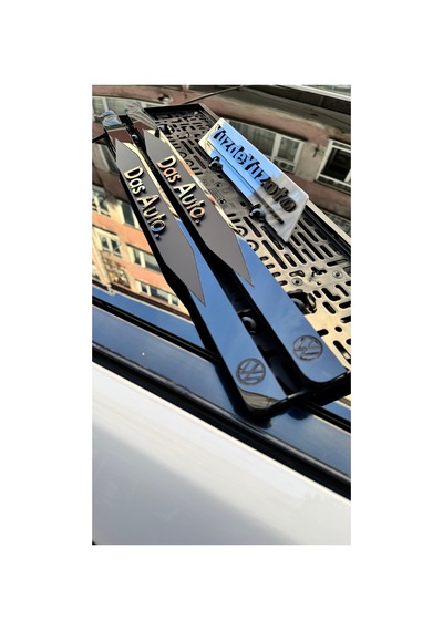 Lazer Kesim Pleksi Plakalık  Plaka Das Auto Uyumlu 2 Adet - 787269439