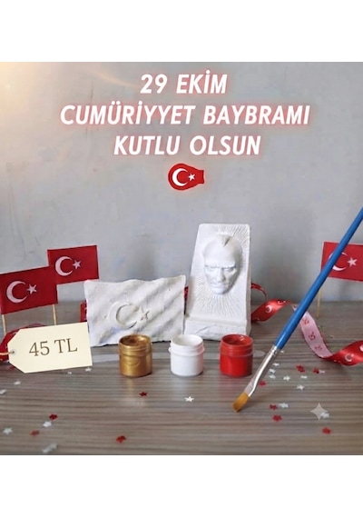 29 Ekim Boyama Etkinliği 2 Li Set