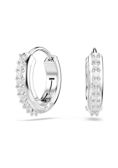 5690670 Swarovski Küpe Matrıx:pe Mn Hoop Matrıx Whıte/rhs Metalik