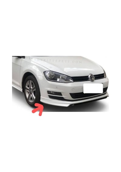 Volkswagen Golf 7 Serisi 2012-2017 Abt Model Ön Tampon Ek Plastik