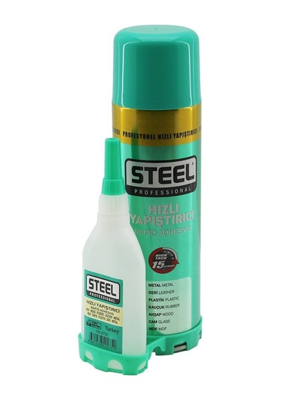 Steel Ck-2769 Hızlı Yapıştırıcı 500ml+125gr Diğer