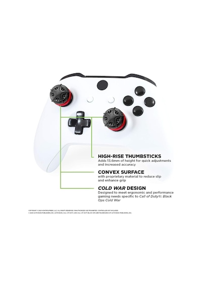 Call Of Duty Cold War Xbox One Ve Xbox Series X Controller Analog Koruyucu Siyah