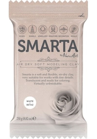 Smarta Havayla Kuruyan Modelleme Hamuru 250 Gr. Beyaz Smarta Havayla Kuruyan Modelleme Hamuru 250 Gr. Beyaz