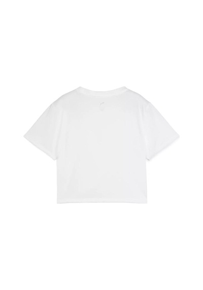 Puma Tad Essential Baby Kadın Beyaz Koşu Tişört 28637 Beyaz