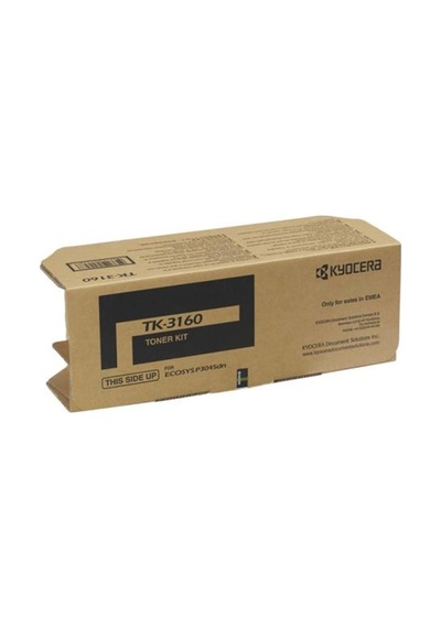 Kyocera Tk-3160  Fotokopi Toneri Ecosys M3145dn-3645dn P3045-3055-3060-3065 12.500 Sayfa