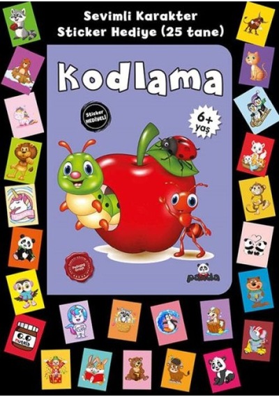 Stickerlı 6+ Yaş Kodlama - Yqbx-635043