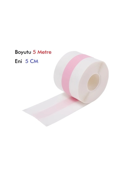 5 Metre Görünmez Göğüs Ped Su Geçirmez Bandı Tekstil