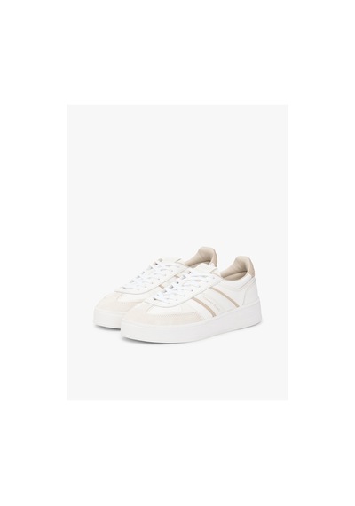 Tommy Hilfiger The Greenwich Edge Kadın Krem Spor Ayakkabı En0en02900-0ga Krem