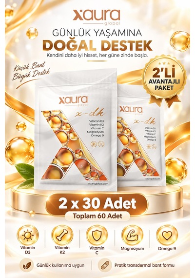 Xaura X-dk 30'lu Transdermal Bant 2 Adet