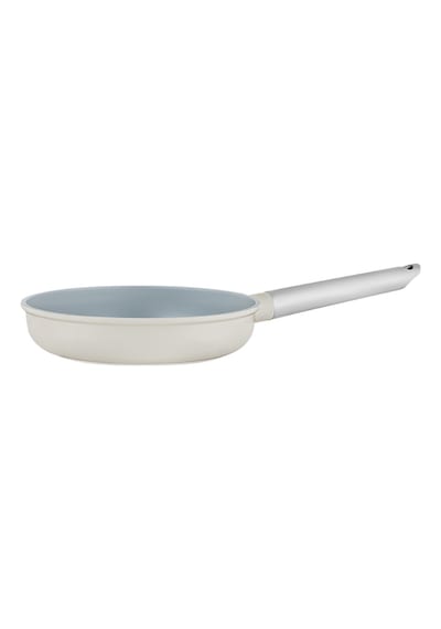 Madame Coco Vincenzo Döküm Alüminyum Kızartma Tavası - Gri/bej - 20 Cm 8684427212905 Çok Renkli