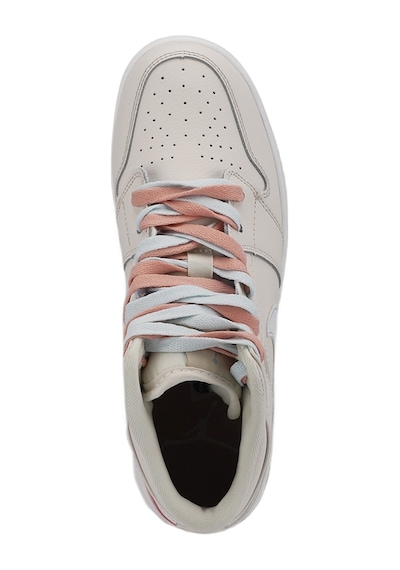 Nike Jordan 1 MidMulti-Color Swoosh Phantom Kadın  Beyaz / Mavi Sneaker