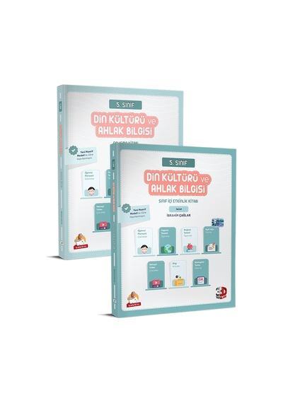 3d 2026 5. Sınıf Din Kültürü Ek Sınıf İçi Etkinlik Kitabı + Çalışma Kitabı 2 Kitap