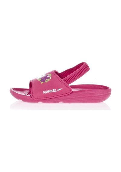 Speedo Atamı Seasquad Bebek Terliği - Pembe/mor Çok Renkli