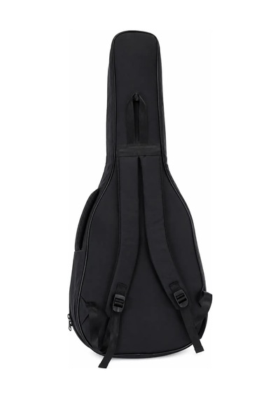 Solid Case Lux Klasik Gitar Gigbag Siyah Kırmızı