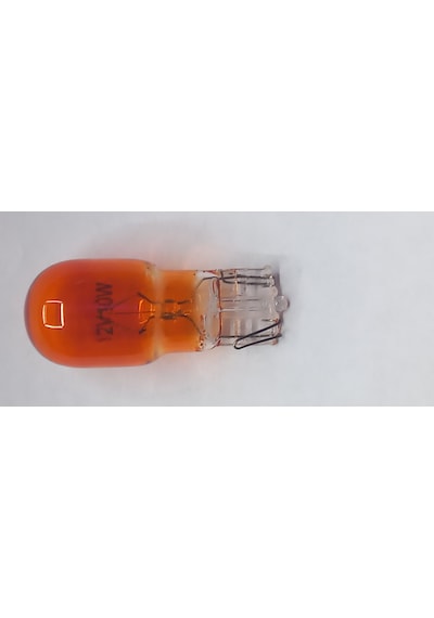 Motosiklet Sinyal Ampulü T15 12v 10w Dipsiz Sarı Ampul 2 Adet ,1