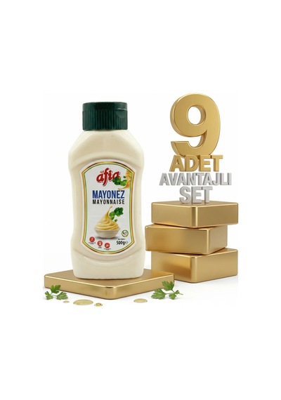 Afia Mayonez 9x500 Gr