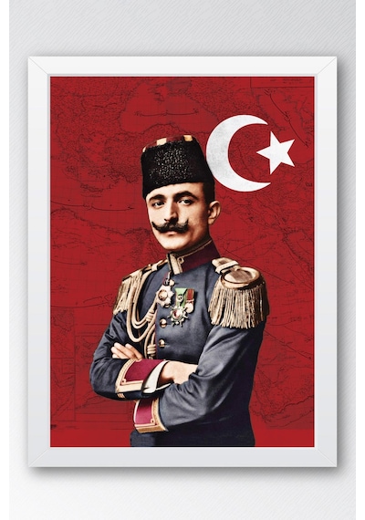 Enver Paşa Çerçeveli Tablo