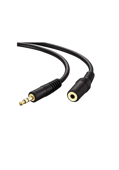 3.5mm Stereo Dişi Erkek Kablo Stereo Audio Ses Uzatma Kablosu 10m