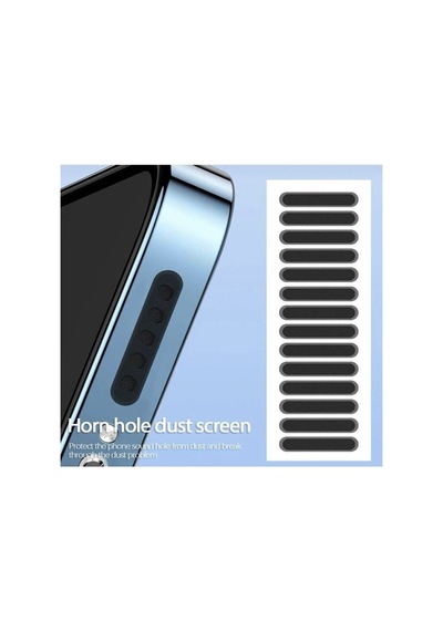 3 Adet Cep Telefonu Hoparlörü Için Toz Önleyici Sticker-telefon Hoparlör Koruyucu 1.6 Cm-2.2 Cm