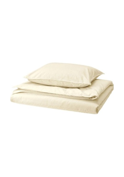 Ikea Angslılja Tek Kişilik Nevresim Takımı 150 X 200 Cm Açık Bej