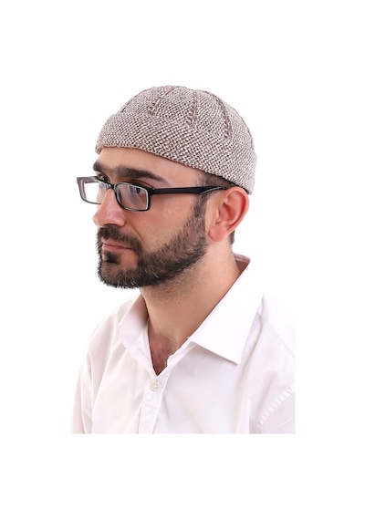 Kışlık Kadife Takke - Kahverengi