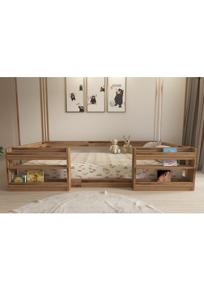 Herseycik Ninnimo Montessori 90X190 Yatak Uyumlu Karyola M6-3