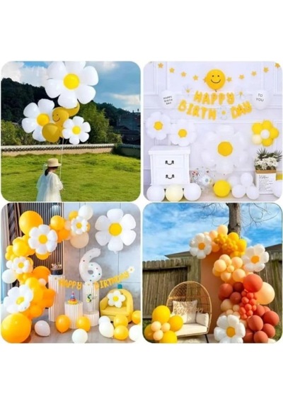 Papatya Folyo Balon 1 Adet 256