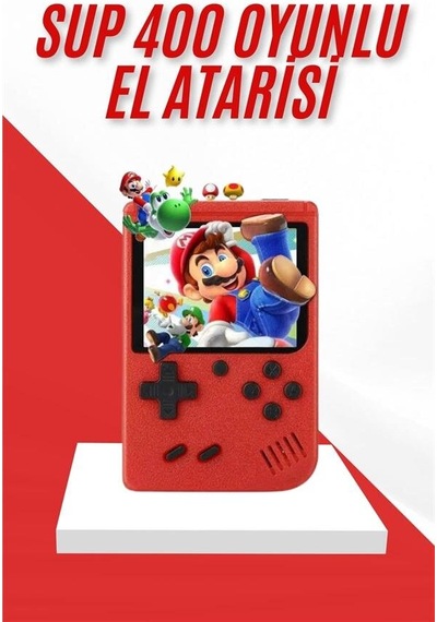 Hepsi Nostalji Oyunlu Mini Atari Gamebox 400 Oyunlu El Atarisi Najmaddin