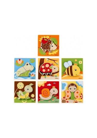 Eichhorn Ahşap Puzzle 3 Parça