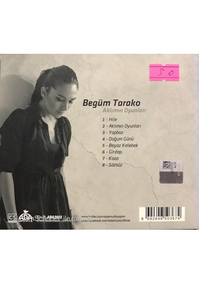 Plak Değildir Cd Dir Cd Begüm Tarako Aklımın Oyunları İmzalı Cd