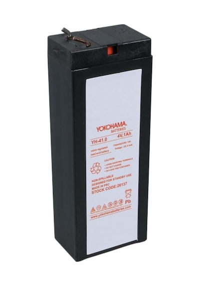 Yokohama Yh-41.0 4v 1000 Mah Bakımsız Işıldak Aküsü