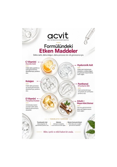 Acvit Vitamin Kompleksi Kolajen Serum 30 ML