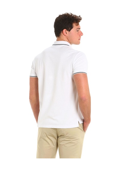 Slam Deck Lgt Pıque Polo W02 Beyaz