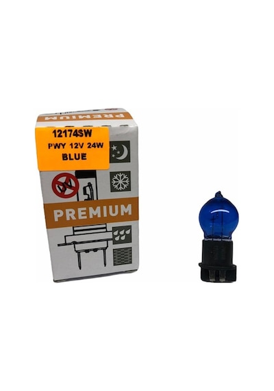 Premıum 12V Gündüz Sürüş Ampulü Beyaz Işık Pw24W N11.1279