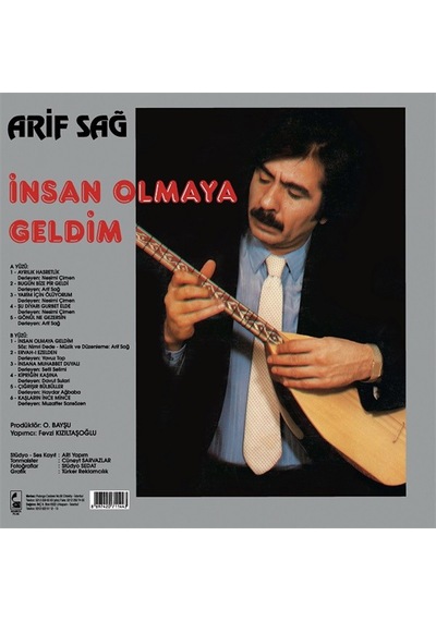 Arif Sağ - İnsan Olmaya Geldim Plak