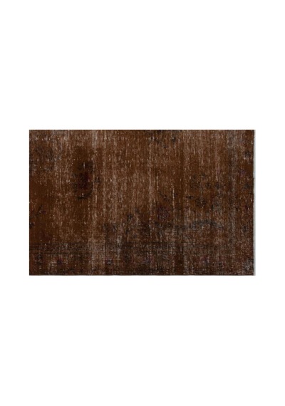 El Dokuması Vintage Yün-pamuk Kahve Halı 23650 188 X 290 Cm Kahverengi