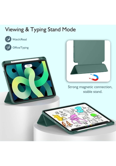 Lenovo Tab Tb-311fu Tb-311xu 10.1inç Uyumlu Kılıf Kalem Bölmeli Smart Case Zaeh0039tr Kılıf