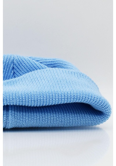 Külah Erkek Mavi Örgü Docker Bere Skullcap
