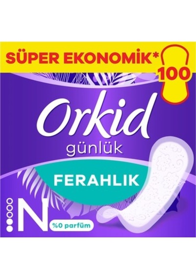 Normal Günlük Ped Süper Ekonomik Paket 100 Adet