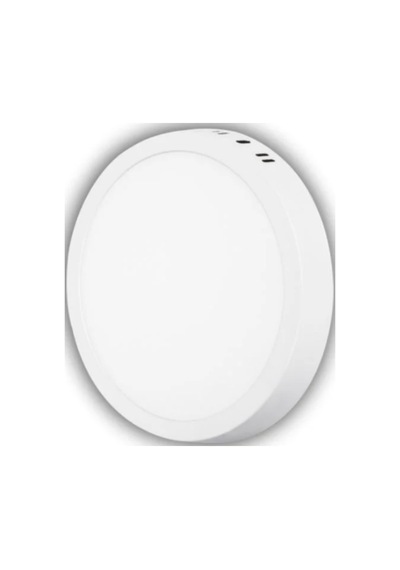 18w Yuvarlak Led Panel Sıva Üstü Günışığı 3000k Ct-5233 Beyaz