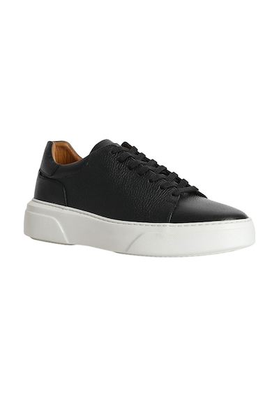 Lufian Tommy Erkek Deri Sneaker Ayakkabı - Siyah 111230187100100 Siyah