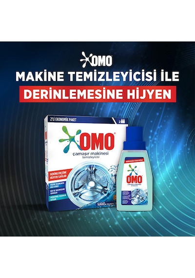 Omo Çamaşır Makinesi Temizleyicisi Çam Esintisi 400 Ml 2 Adet Diğer